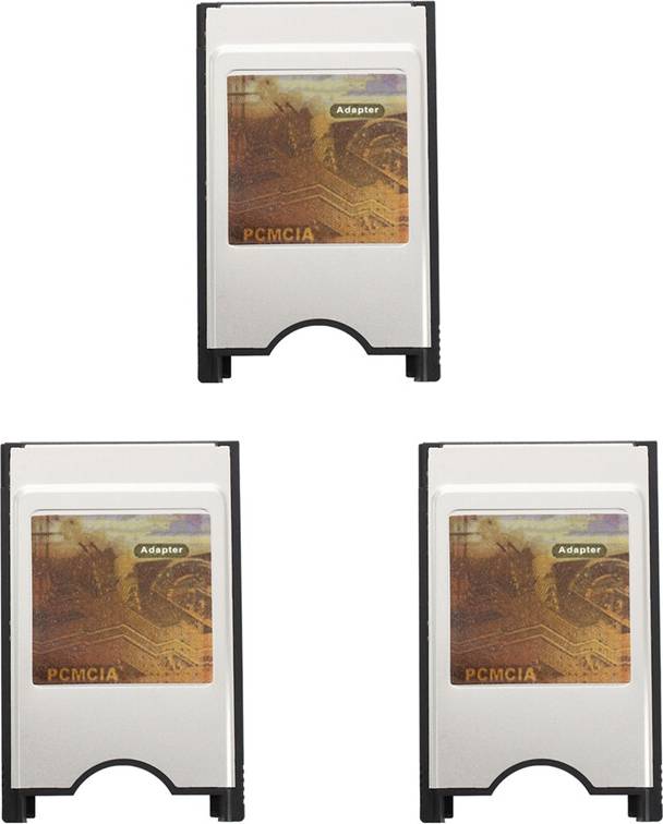Compact flash card reader Tlily 3X PCMCIA Compact Flash Card Reader Adapter