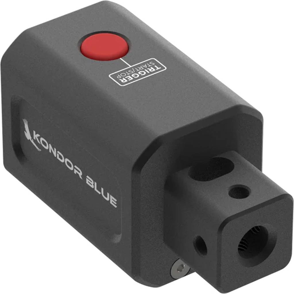 Blue Extended Camera Rig Handle Trigger Extension