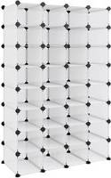 Berkfield Home Transparent PP Shoe Rack