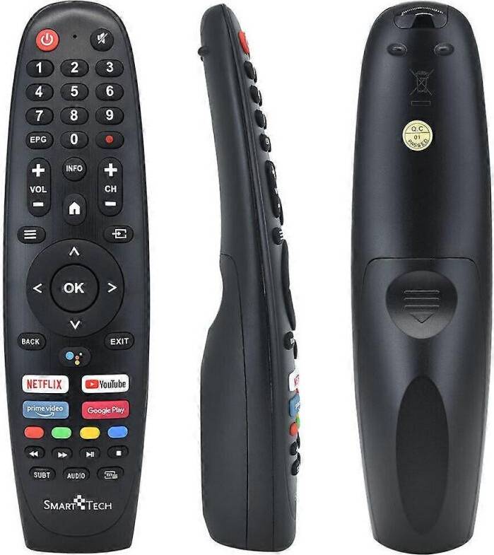 Smart TECH JVC Voice Assistant TV Remote Control