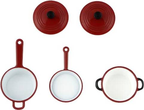 Make Market Mini Red 3 ct Cookware Set