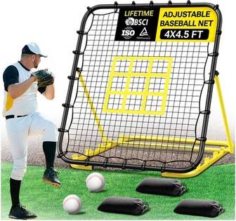 Rebounder Excel Dimples Baseball Rebounder Net