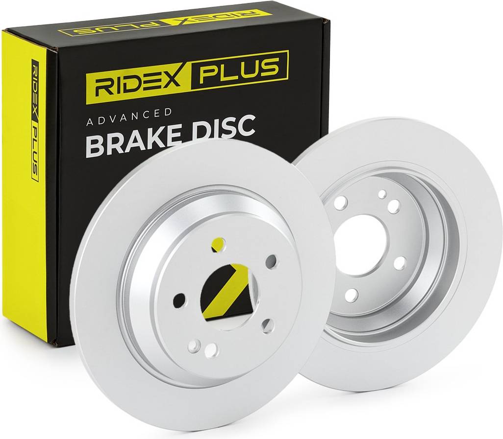 Ridex Plus 82B1323P Brake Disc Rear Axle