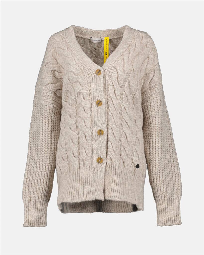Moncler cardigan Moncler Ribbed Cardigan