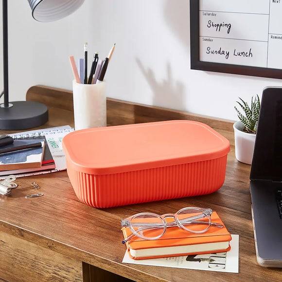 Dunelm Ribbed Storage Box