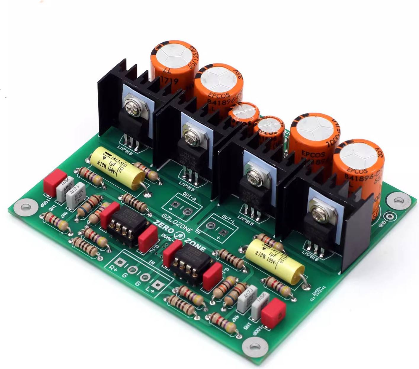 Zero Dual-Riaa MM Phono Preamplifier Kit