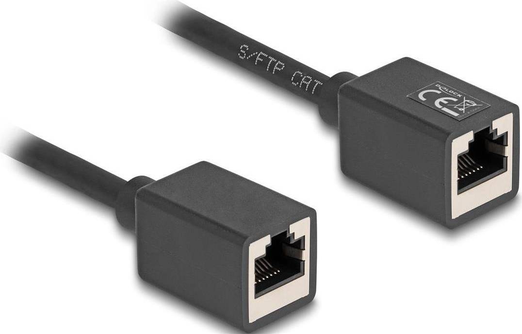 DeLock Forlængerkabel RJ-45 til RJ-45 Hun 7.5 m Cat 6a