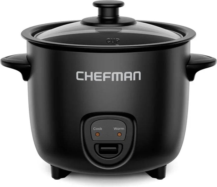 Chefman 6-Cup Compact Rice Cooker White