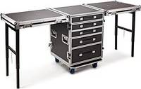 Pro 5-Drawer Dual Table Flight Case