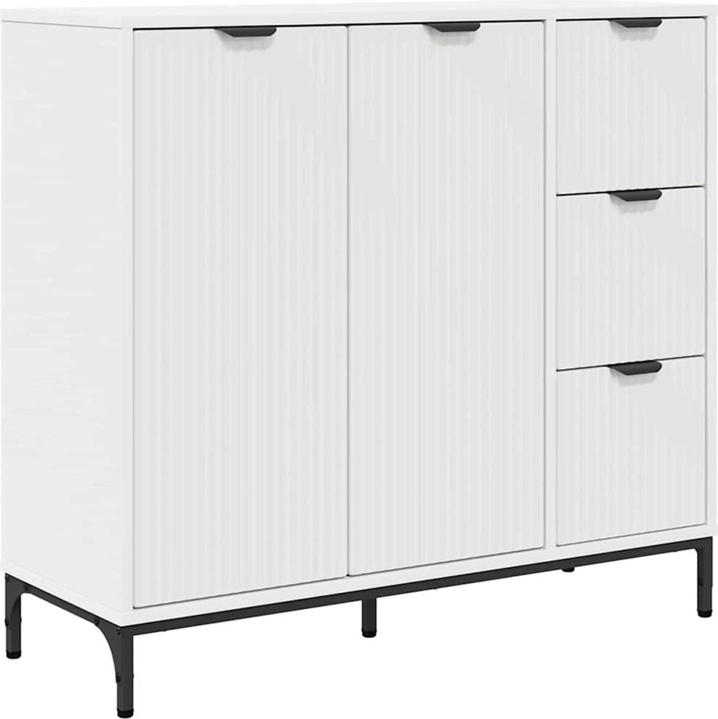vidaXL Modern Rectangular With Drawer Sideboard