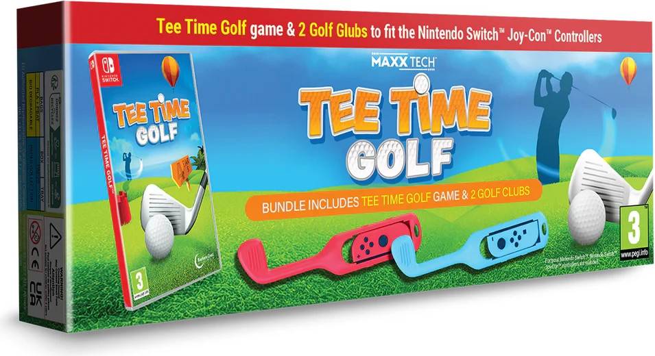 Nintendo golf Maxx Tech Tee Time Golf Bundle Nintendo Switch