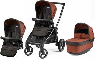 Peg-Pérego Team Double Stroller Terracotta