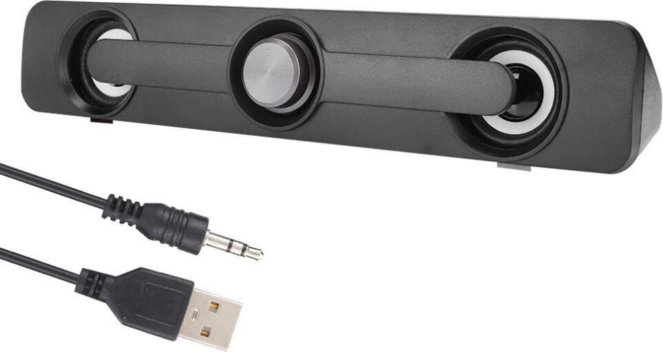 Datorhögtalare usb USB Powered Stereo Soundbar For Desktop