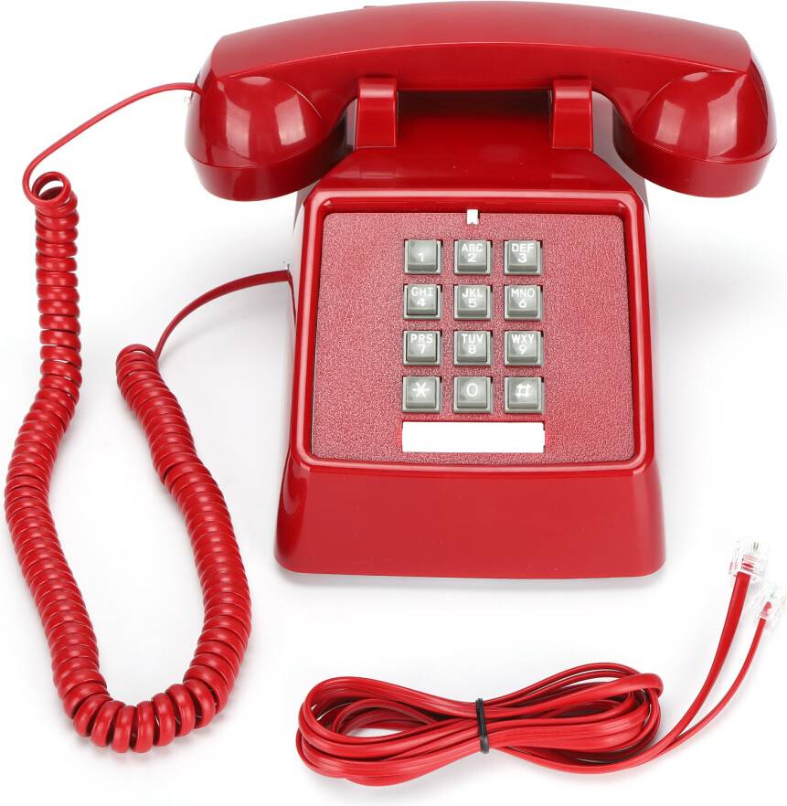 Hearing aid compatible phones Single Line Corded Telephone Volume Control