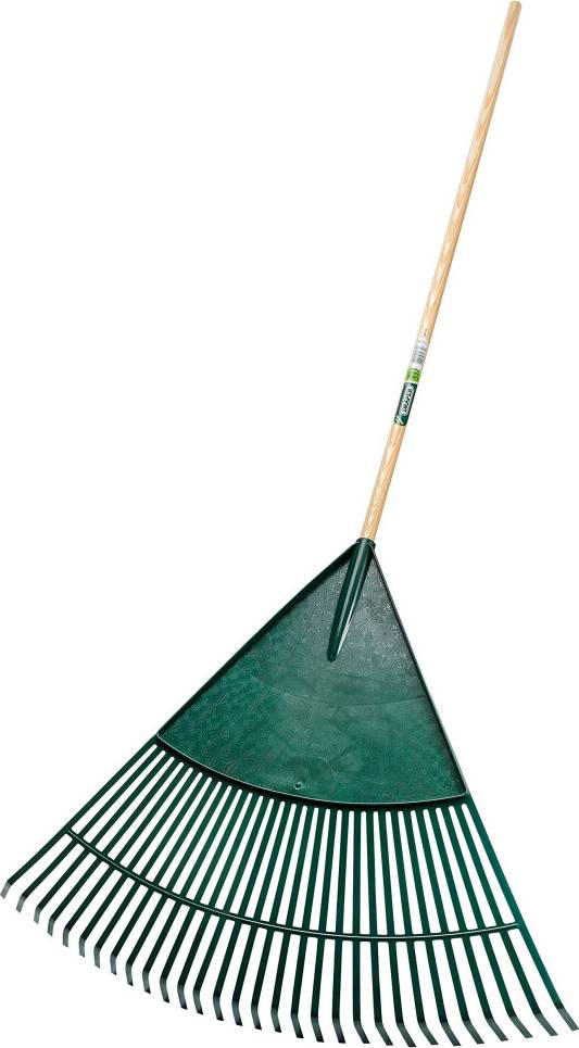 Draper Extra Large Head Plastic Leaf Rake 700mm Blue