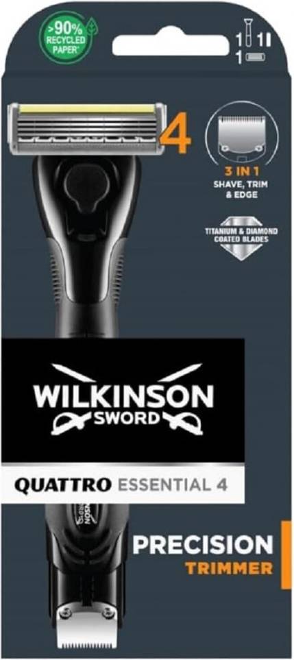Wilkinson Sword Quattro Titanium Precision Men's Razor