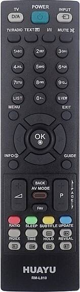 Télécommande LG LCD LED TV RM-L810