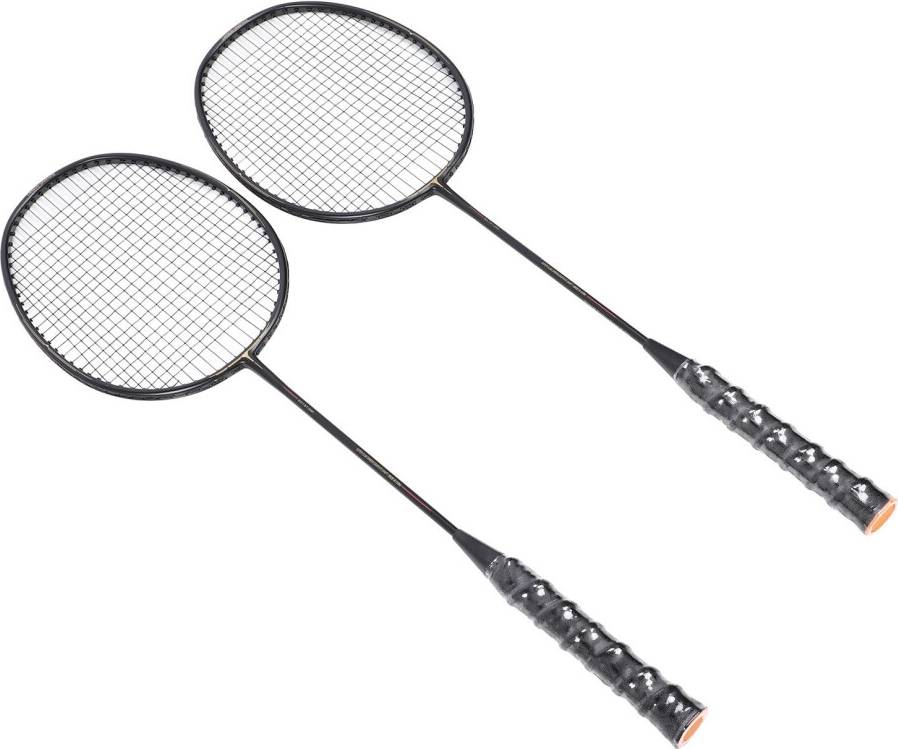 One Piece Carbon Aluminium Badminton Racket Set