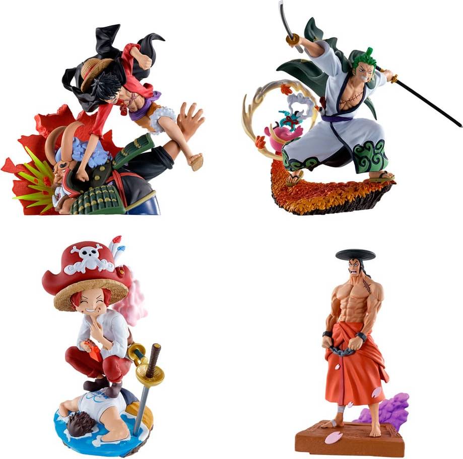 Petitrama PVC Mini Statue Logbox Set
