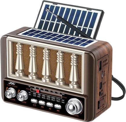 Rechargeable radio Home Collection Portable Solar Rechargeable Bluetooth Radio