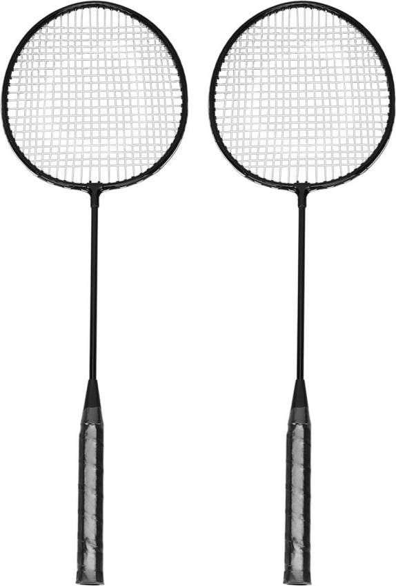 Black Split Badminton Racket 650 Mm