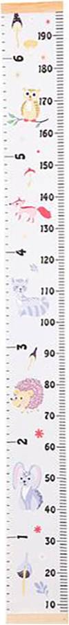 Waterproof Canvas Wood Wall Ruler