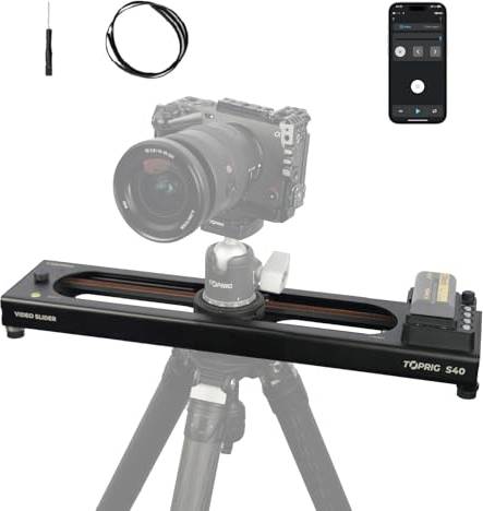 S60 Camera Slider Adjustable 24 Inch Motorized
