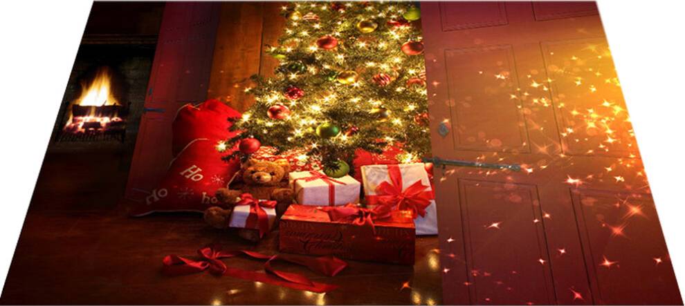 Customizable Christmas Backdrop Unique Design