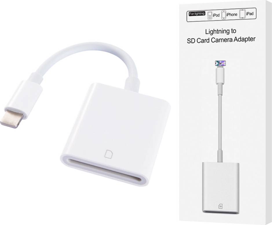 Lightning To SD Memory Card Reader