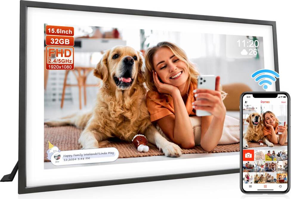 15.6 Inch Large Digital Photo Frame