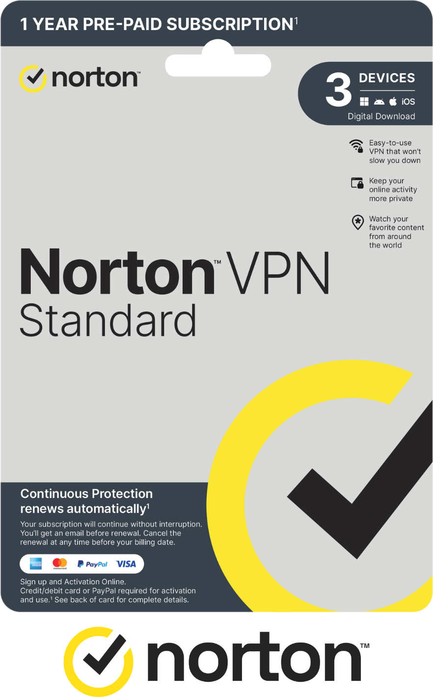 VPN Standard 1 User 3 Devices