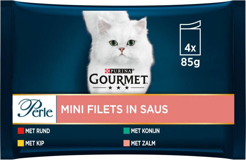Perle Mini Filets Konijn Zalm Multipack