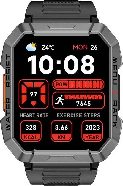 Blackview Military Smart Watch With Compass LED Flashlight