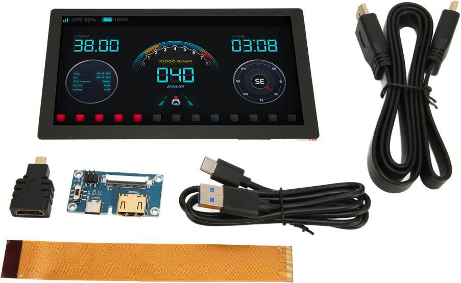 Qled monitor QLED Touchscreen Monitor 7 Inch Mini Screen