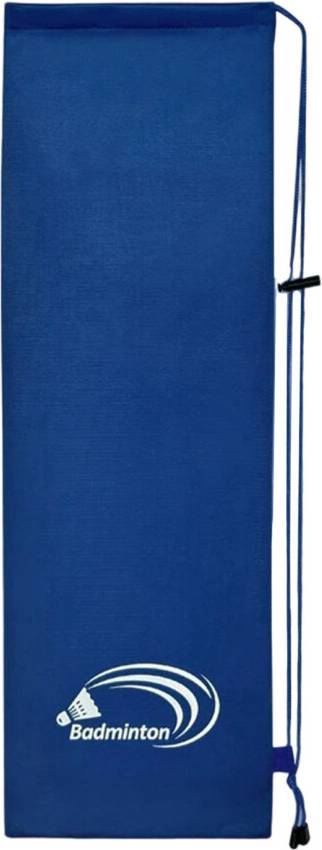 Drawstring Badminton Racquet Carrying Case Blue
