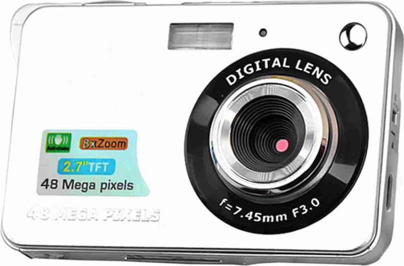 Digital Camera Mini 48MP 2.7 Inch LCD