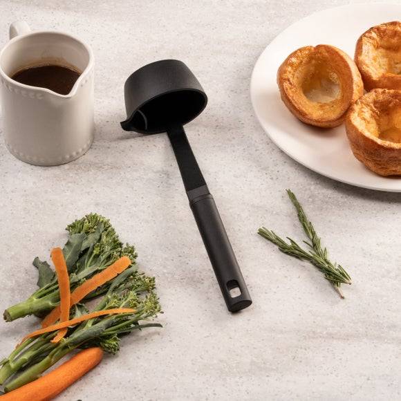 Dunelm Kitchen Ladle Flat Base Cooking Ladle