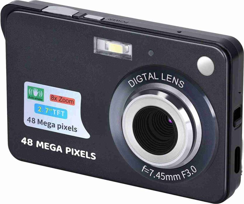 Digital Camera Mini 48MP 2.7 Inch LCD