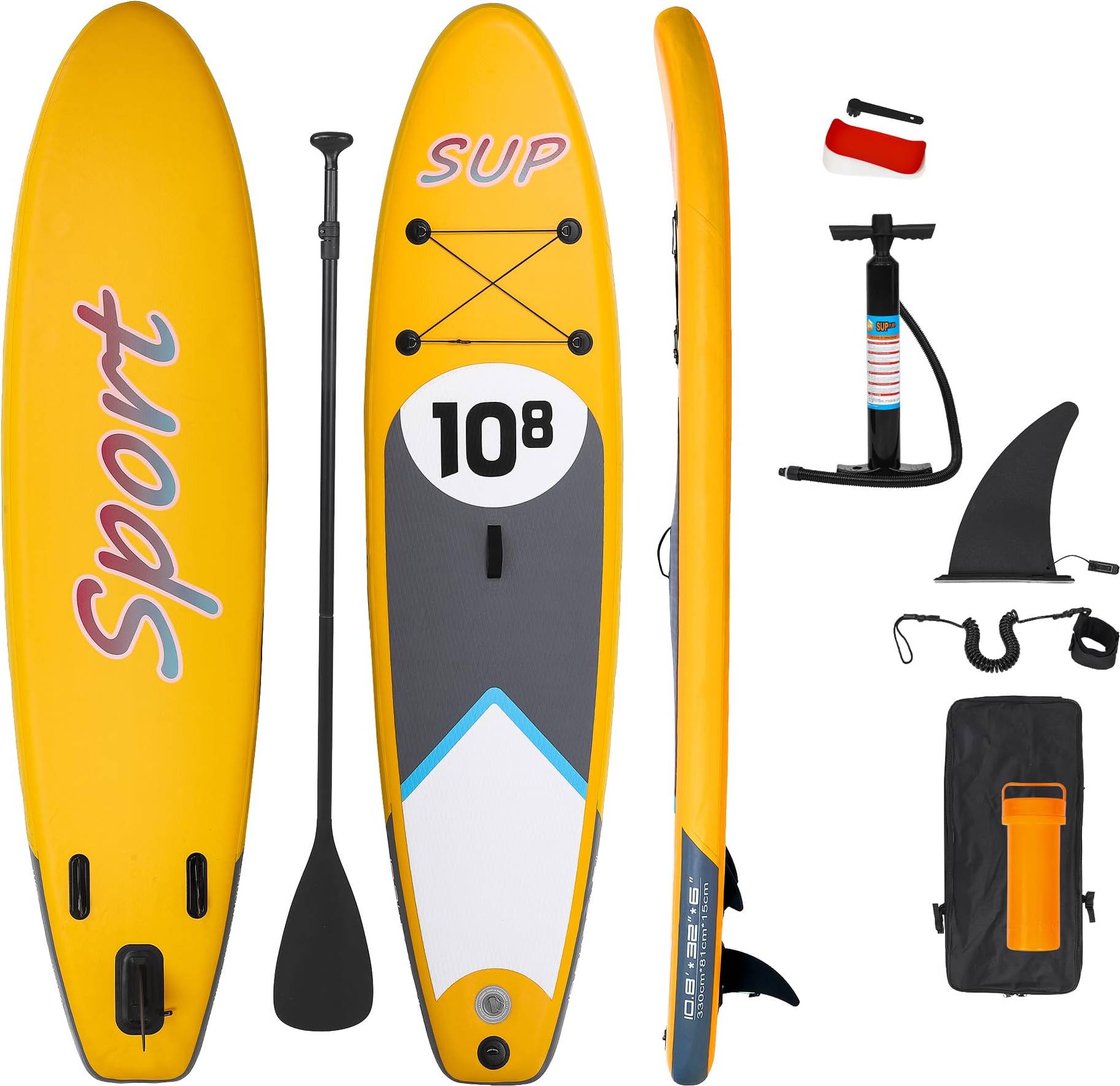 Paddleboard Garvee Inflatable Paddleboard 6 Inches