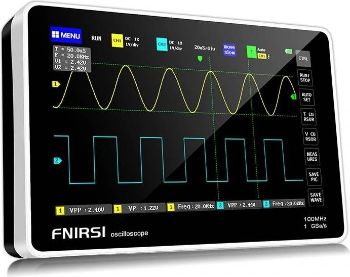 FNIRSI 1013D 7-Inch Digital Tablet Oscilloscope