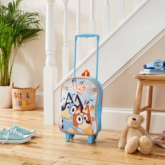 Dunelm Bluey Backpack Soft Shell Suitcase