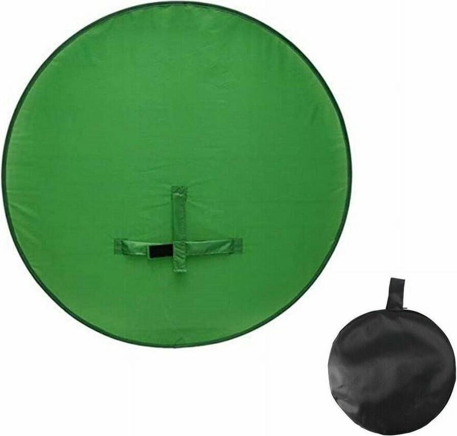 56 Inch Round Green Screen Backdrop