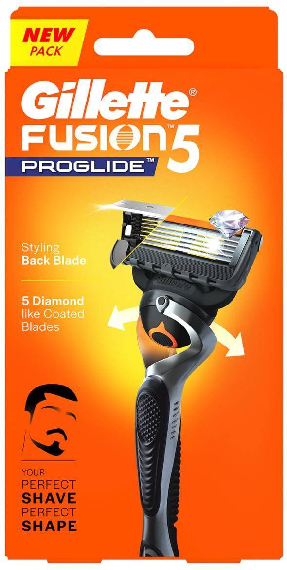 Gillette proglide blades Gillette Fusion Proglide Razor with Styling Back Blade