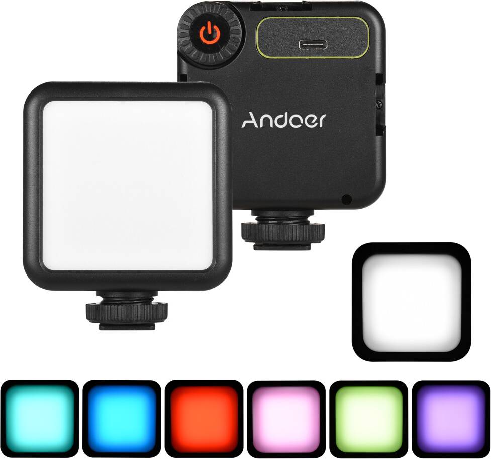 W49S Portable On-Camera LED Light