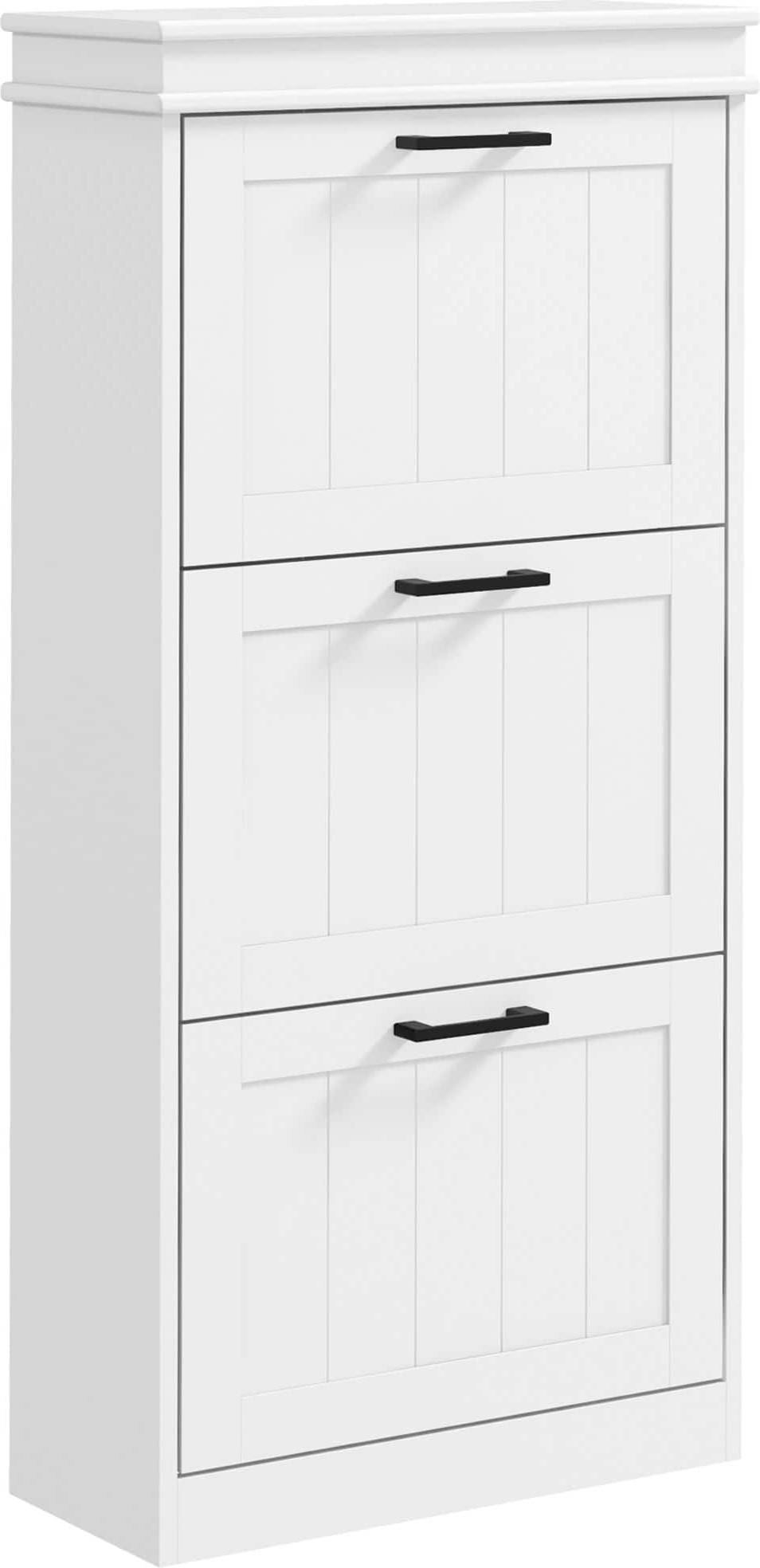 Narrow shoe cabinet APRILSOUL Cabinet Narrow Storage Organizer Shoe Rack