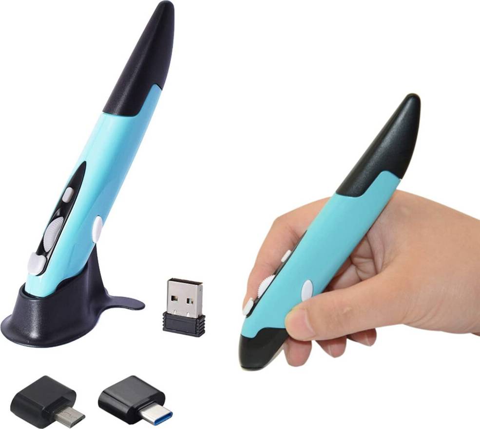 Optical Pen Mouse - Turquoise