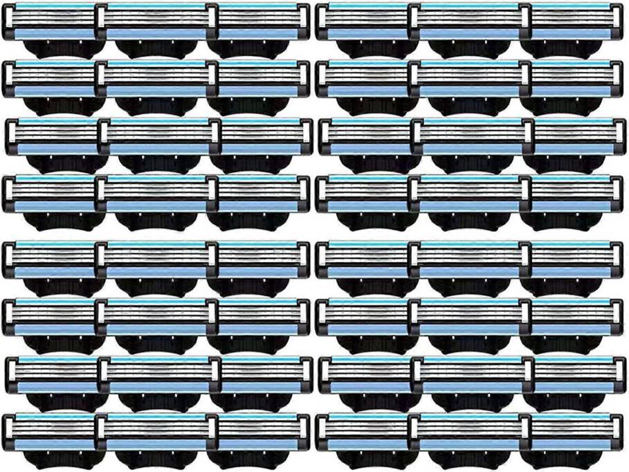 Gillette mach 3 razor blades 48pcs Manual Mach 3 Razor Blades Refills