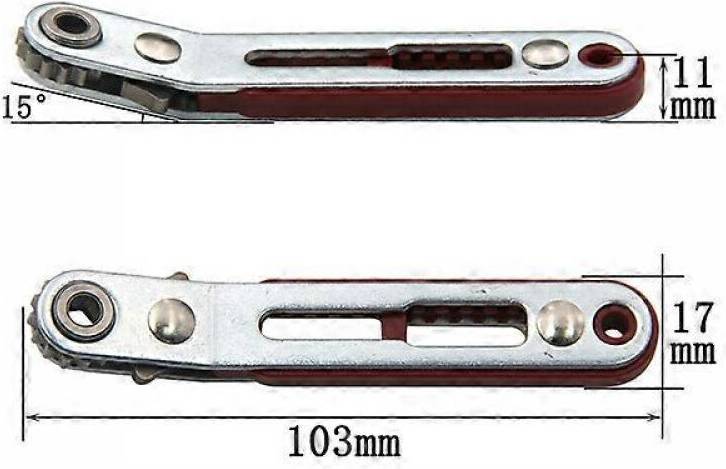 Multi-functional Two-way Forward Reverse Ratchet Screwdriver