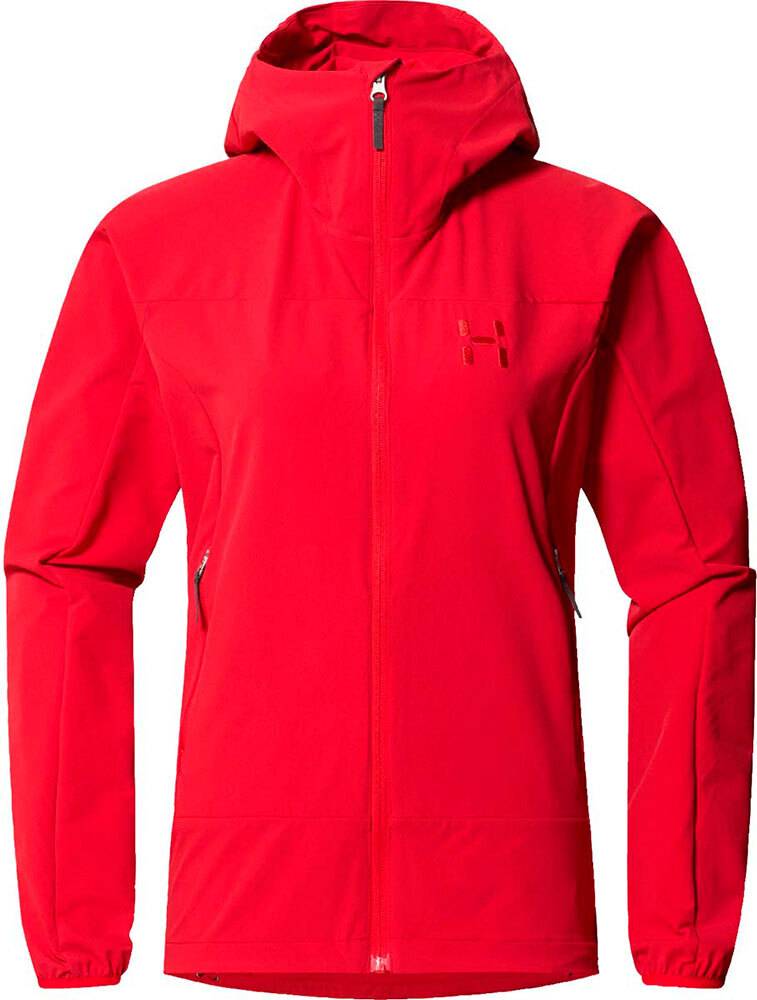 Haglöfs Rosson Softshell Jacket Rood - Bright Red