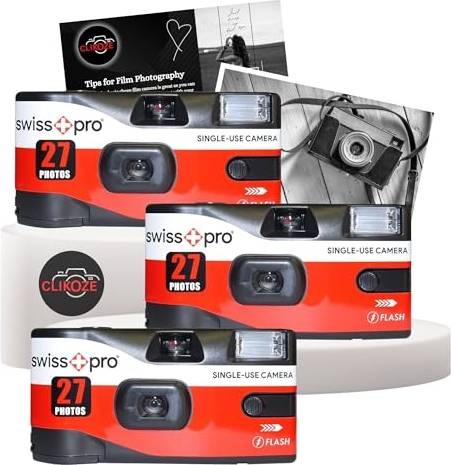 Swiss pro Disposable Camera Bundle Swiss Pro 3 Pack